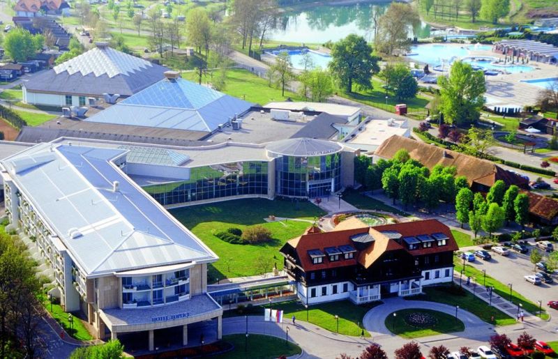 Hotel Toplice Slovenia. Located within the Čatež Thermal Spa complex and connected to the Winter and Summer Thermal Riviera via a covered enclosed pathway