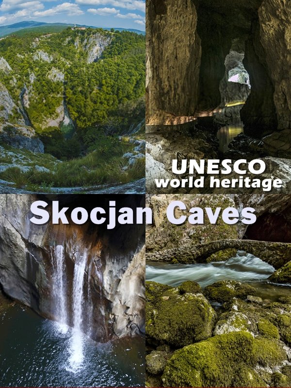 The Slovenia Skocjan Caves. Because of their extraordinary natural features and cultural heritage they have been on the UNESCO world heritage list since 1986